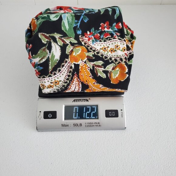 Attitudes by Renee Regular Womens Floral Print Colorful Button Up Blouse Size L - Picture 8 of 9